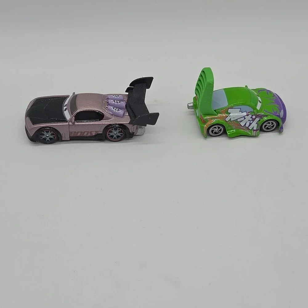 Lot 12 Disney Pixar Cars Diecast F430 Scruggs New Mater Sarge Luigi Guido Wingo